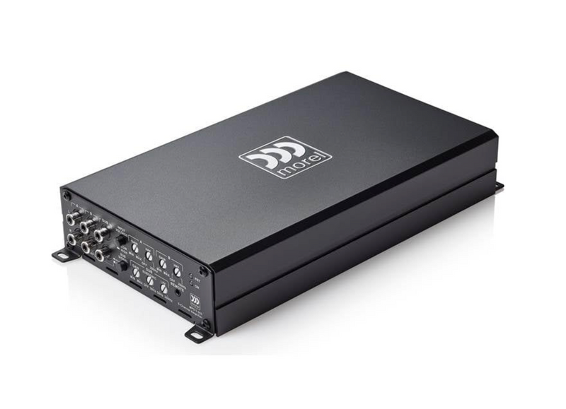 Morel MPD 5.550 5-Channel Class-D Car Amplifier (75W x 4 + 250W x 1 @ 4Ω | 110W x 4 + 400W x 1 @ 2Ω | Ultra-Compact Chassis)