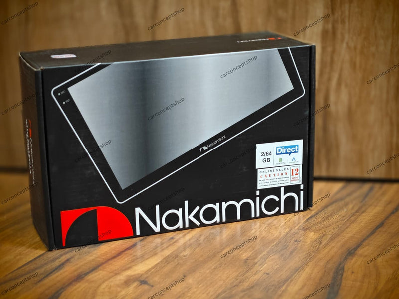 Nakamichi NAM5360 PRO 9-Inch IPS Android Touchscreen Media Player with Wireless Apple CarPlay & Android Auto (2GB+64GB / 4GB+64GB)