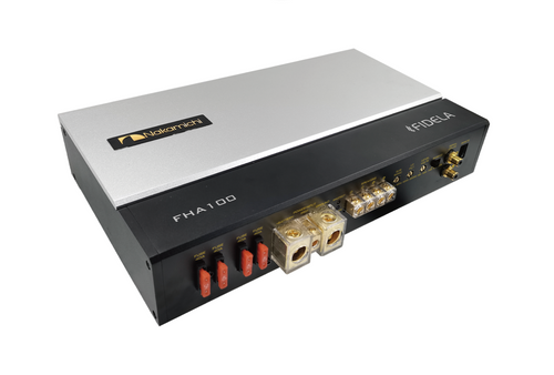 Nakamichi FHA100 High-Performance Class D Monoblock Car Subwoofer Amplifier (1000W Peak / Deep Bass Output)