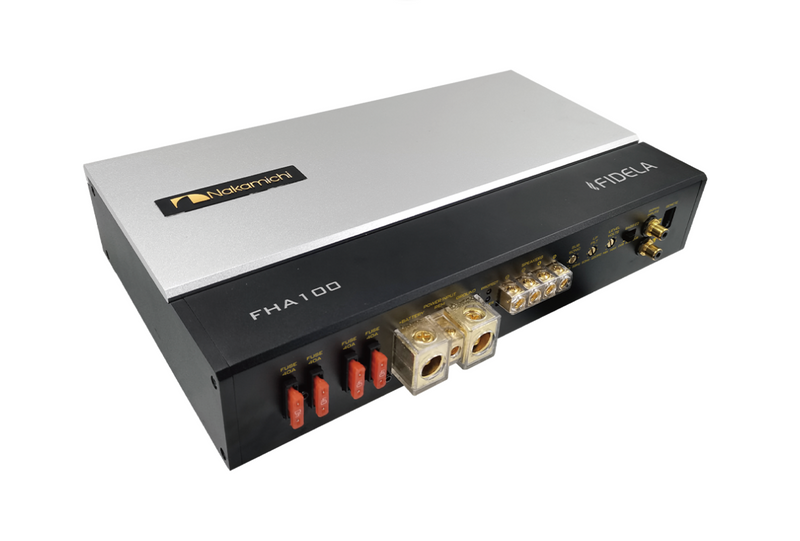 Nakamichi FHA100 High-Performance Class D Monoblock Car Subwoofer Amplifier (1000W Peak / Deep Bass Output)