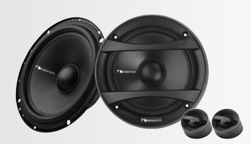 Nakamichi NSE-CS1628 6.5 Inch 2-Way Component Speaker System | 520W Peak Power | Premium Car Audio Speakers