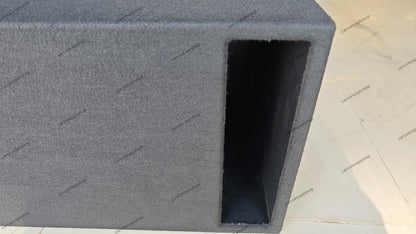 Professional-carpet-finish-10-inch-slot-port-enclosure