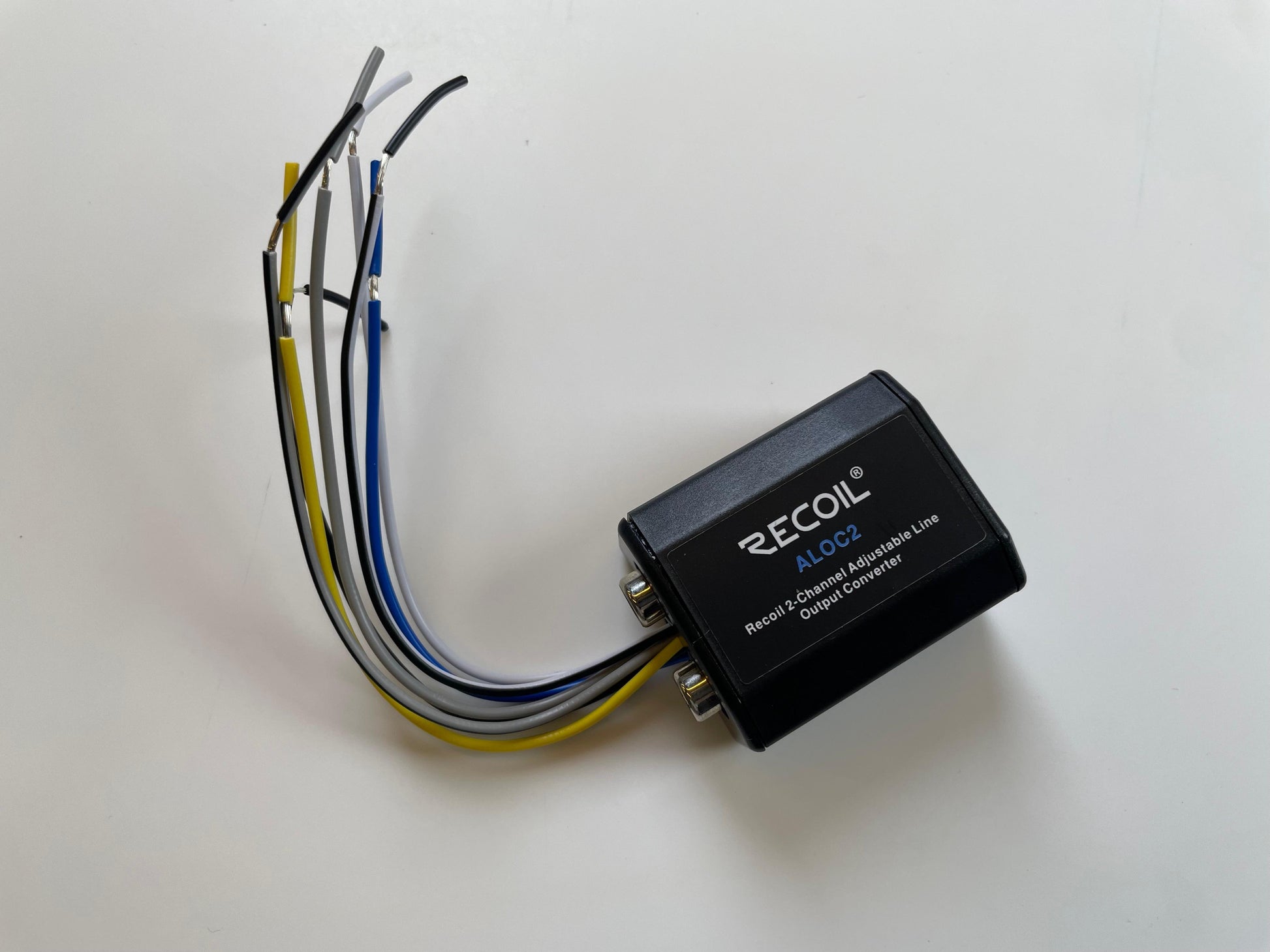 Recoil ALOC2 2-Channel Adjustable Line Output Converter with Remote Turn-On Trigger