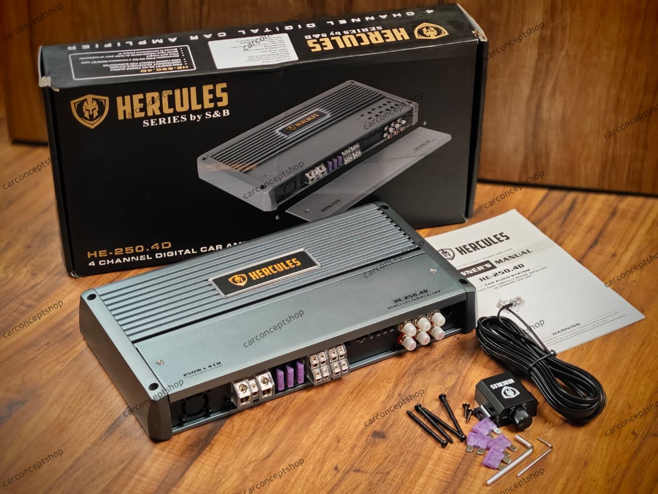 S&b Hercules amplifier 250.4D