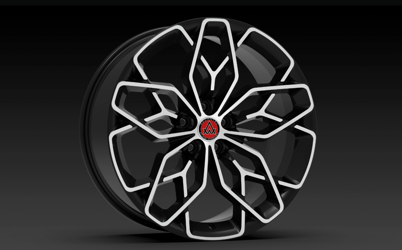 Advantec Kohinoor alloy wheel MC Clear Starlight Black