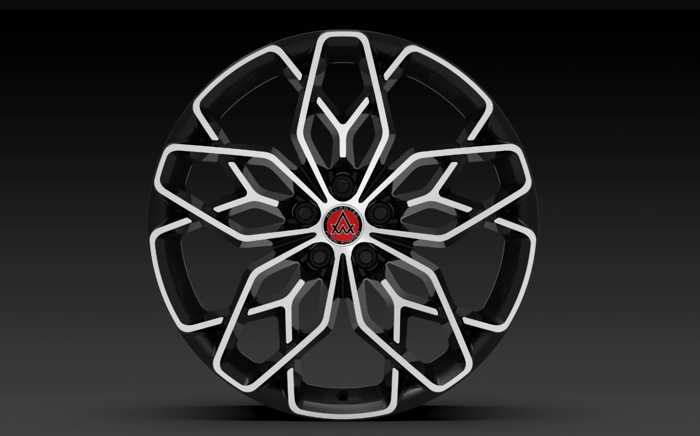 Advantec Kohinoor alloy wheel MC Clear Starlight Black