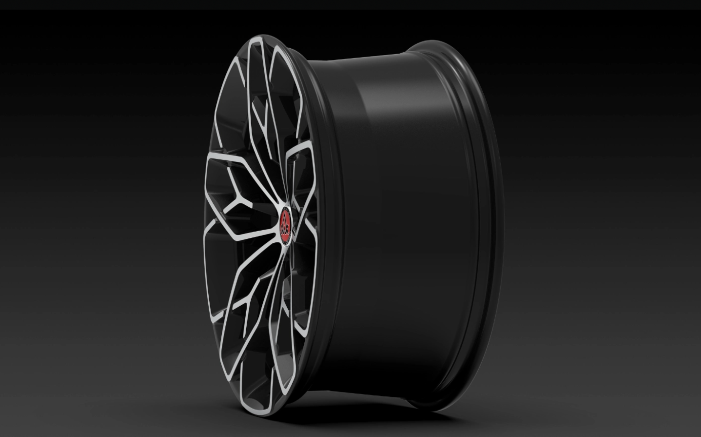 Advantec Kohinoor alloy wheel MC Clear Starlight Black