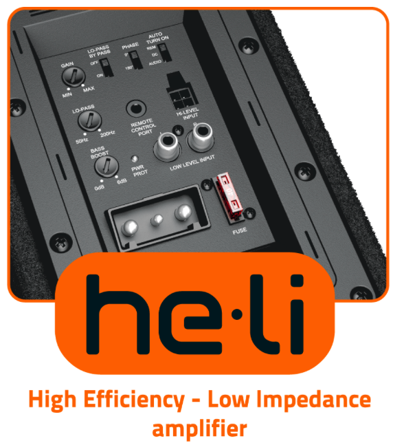 Hertz CBA 250 downfiring active bass enclosure