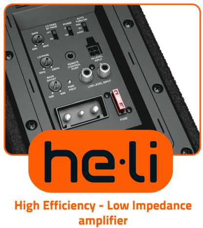 Hertz CBA 250 downfiring active bass enclosure