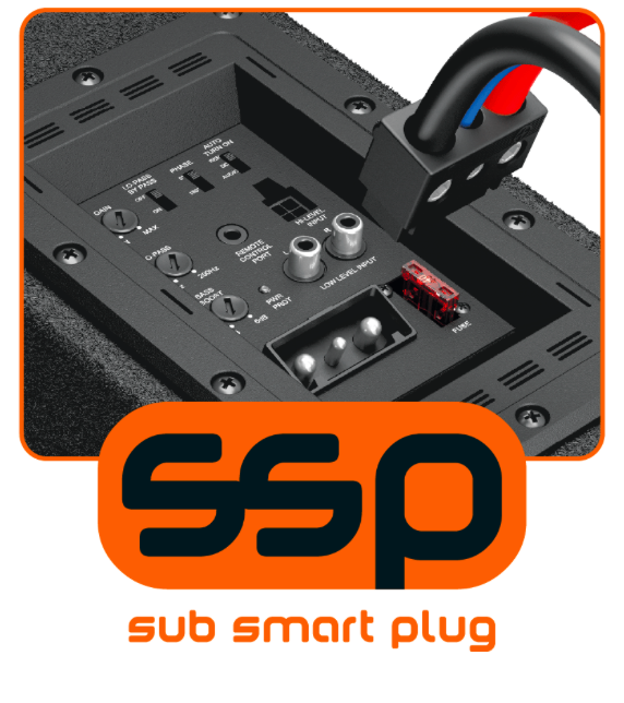 Hertz CBA 250 downfiring active bass enclosure