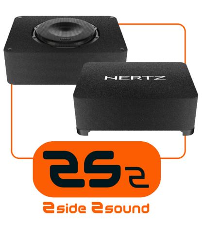 Hertz CBA 250 downfiring active bass enclosure