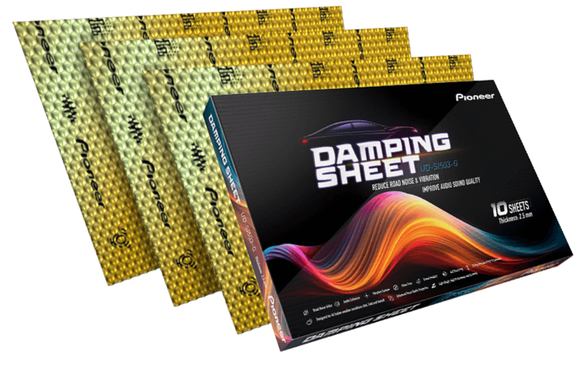 Pioneer Damping sheets 2.5mm 10 sheets