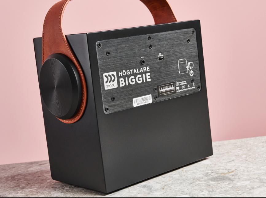 Morel Biggie Portable Bluetooth Speaker - High-Fidelity Wireless Audio