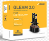 DHC Gleam 2.0 F110 LED Headlamp Conversion Kit (250W, 23000LM, 6000K)