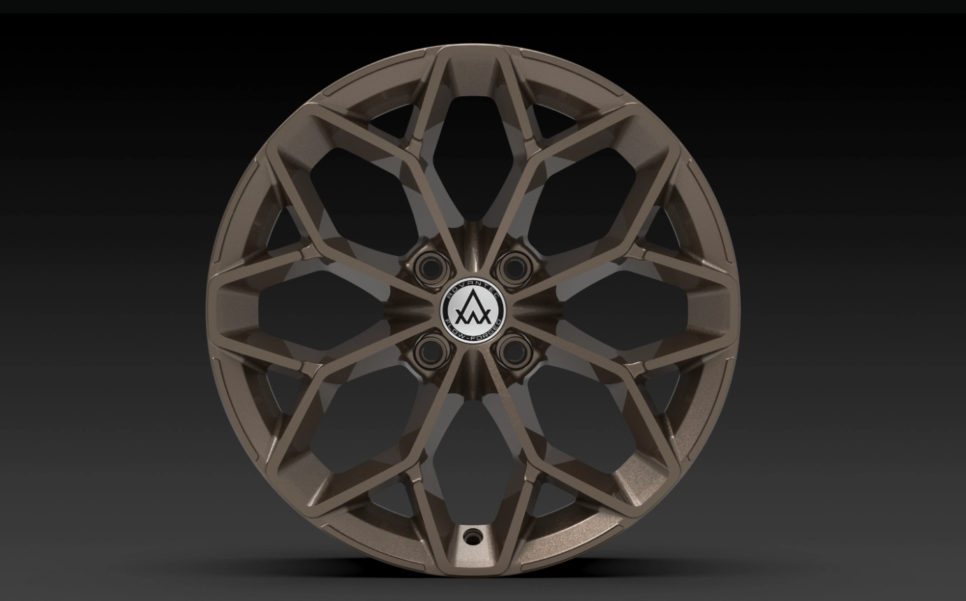 Advantec Black widow alloy wheel FP Clear Lustrous Bronze
