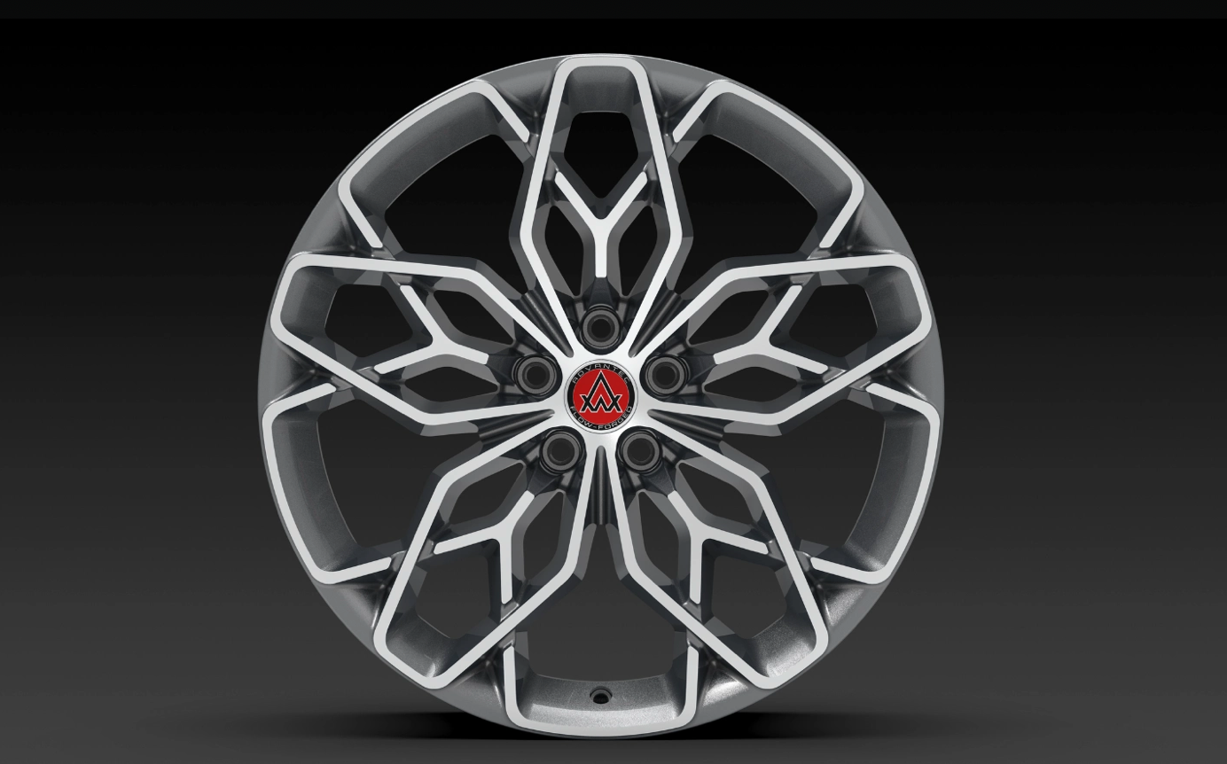 Advantec Kohinoor alloy wheel MC Clear Cosmic Grey