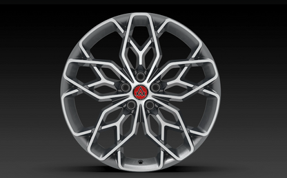 Advantec Kohinoor alloy wheel MC Clear Cosmic Grey