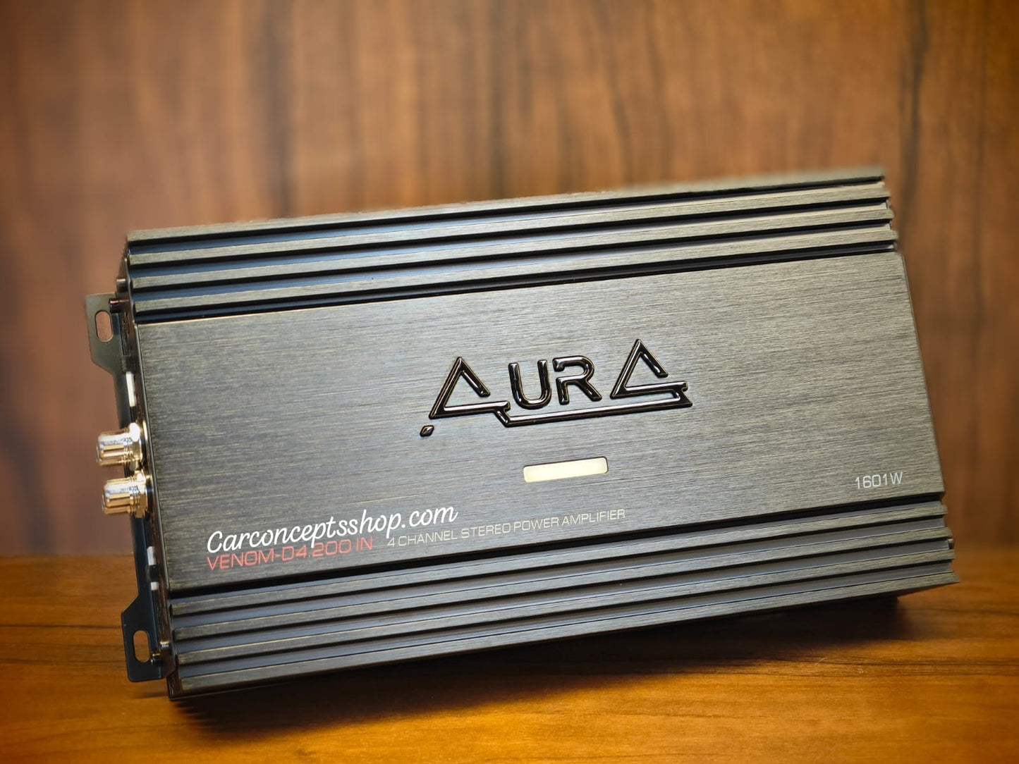 aura 4 channel stereo power amplifier venom D4.200 IN