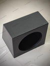 12-Inch Space-Saver Tapered Subwoofer Enclosure | Sealed Angled Design | Rugged Textured Finish