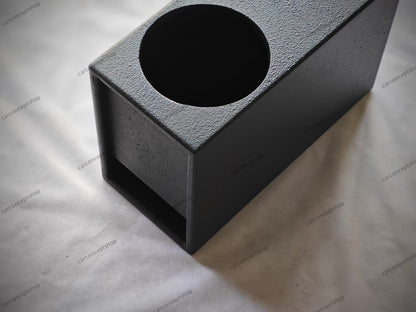Side view showing the 9-inch depth and compact 20-inch length optimized for tight spaces.