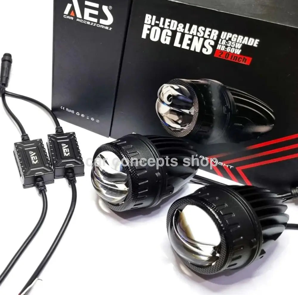 Aes 2 Inch Laser Fog Projector Blue Lens 60W Aes