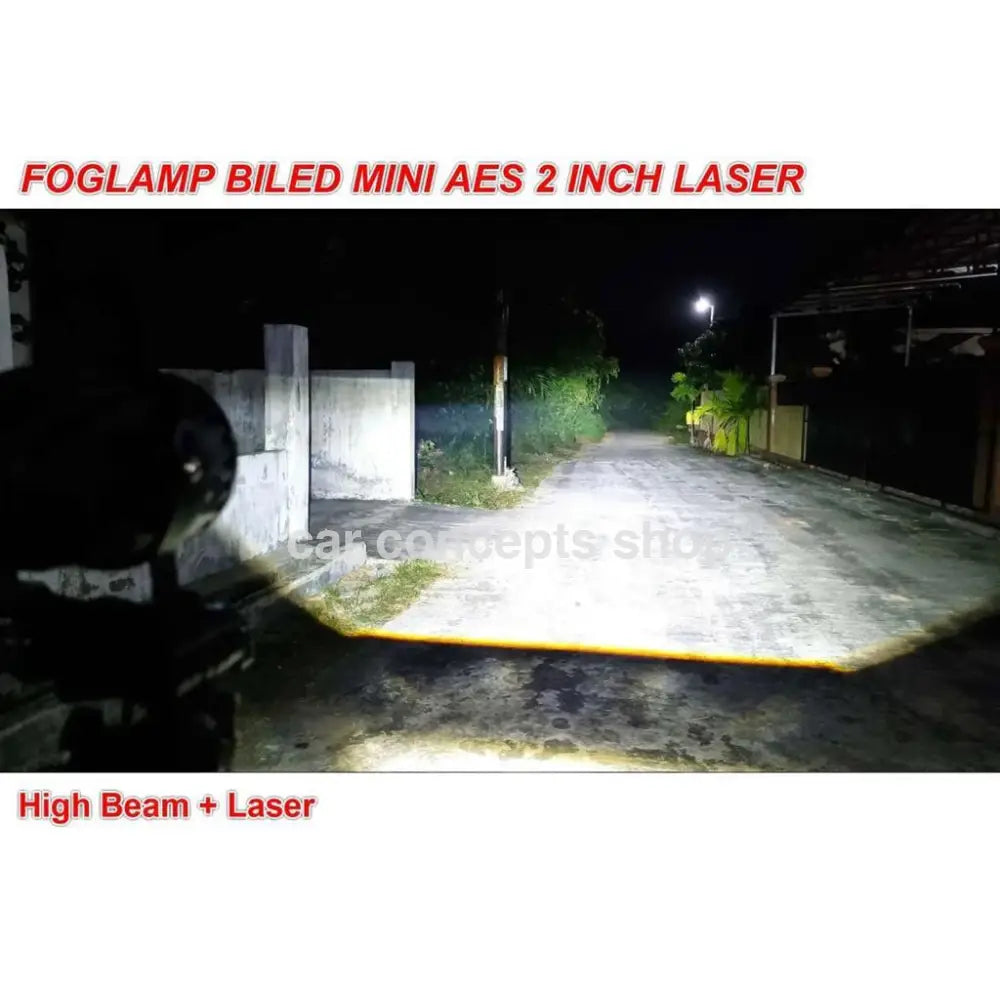 Aes 2 Inch Laser Fog Projector Blue Lens 60W Aes