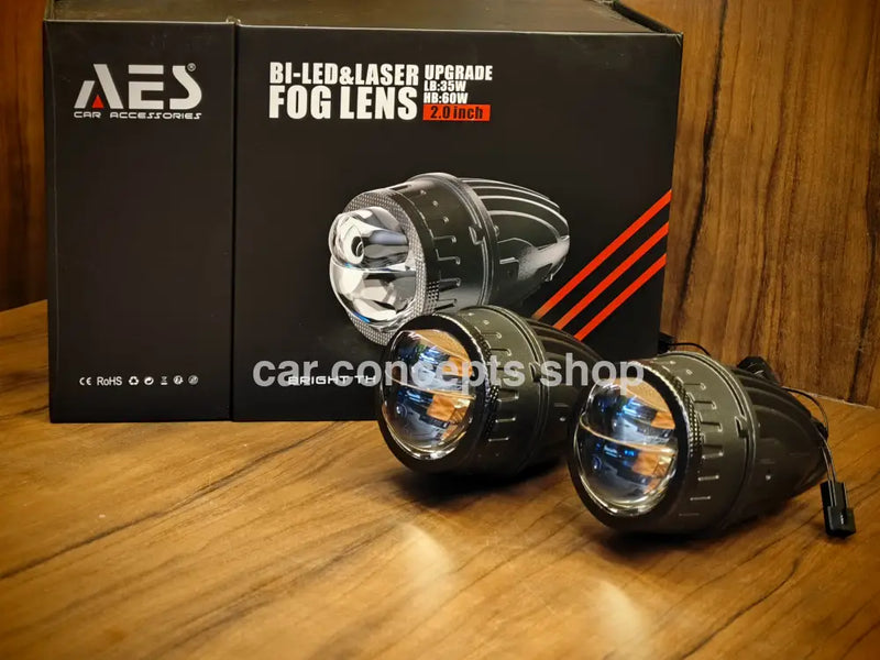 AES 2 Inch Laser Fog Projector Blue Lens 60w