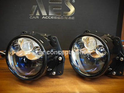 Aes Ux3 Laser Headlight Projector 80 Watts Blue Lens Aes