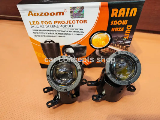 Aozoom flp 2030 2 inch projector fog lamp for toyota innova fortuner innova hycross