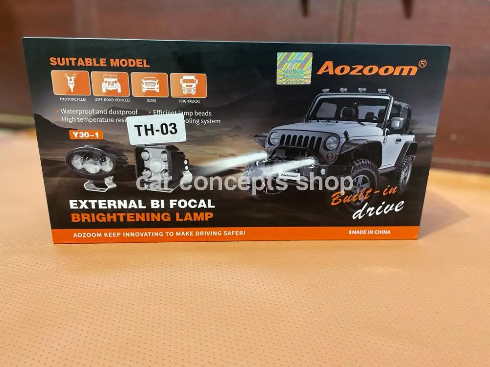 Aozoom Th03 5 Lens Auxillary External Bifocal Pod Lights Y30-2 64W