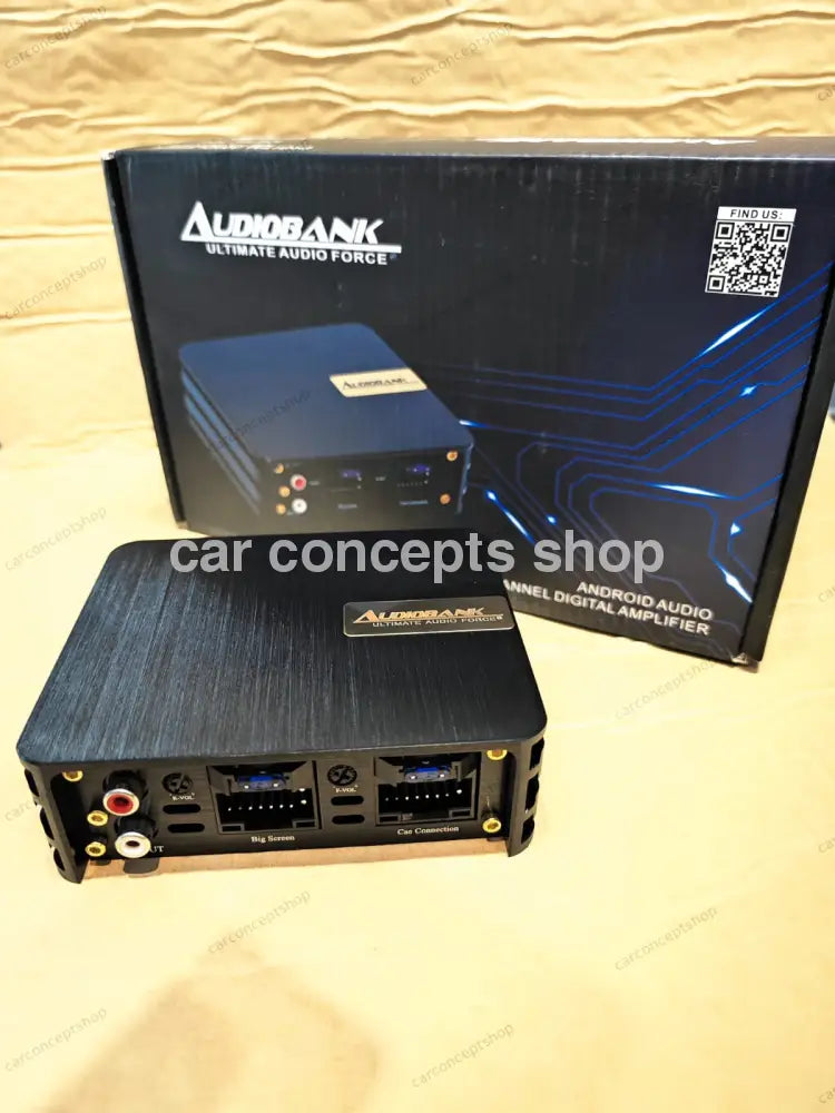 Audiobank Meta 304 4 Channel Amplifier For 9-10 Inch Android Player (Plug _Play)