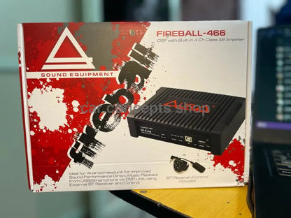 Aura Fireball-466 Is A Digital Signal Processor Dspwith Built In4Ch Class Ab Amplifier Fireball Dsp