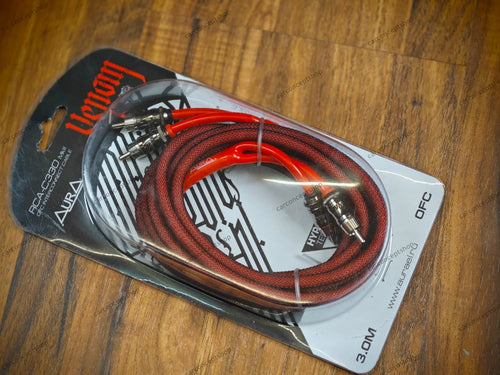 Aura Car Audio Venom Rca Cable 2 Channel Rca-c350mkii