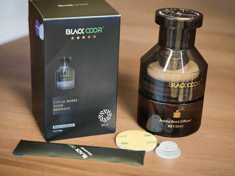 Black odor car air freshener Diffuser 70ml