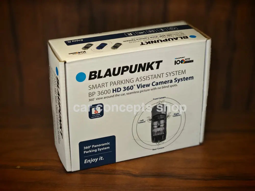 Blaupunkt Bp3600 360˚ View Camera System For Smart Parking Assistance. 360 Camera Kit Cars