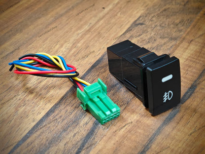 Fog Light Switch, 4-Pole 12V