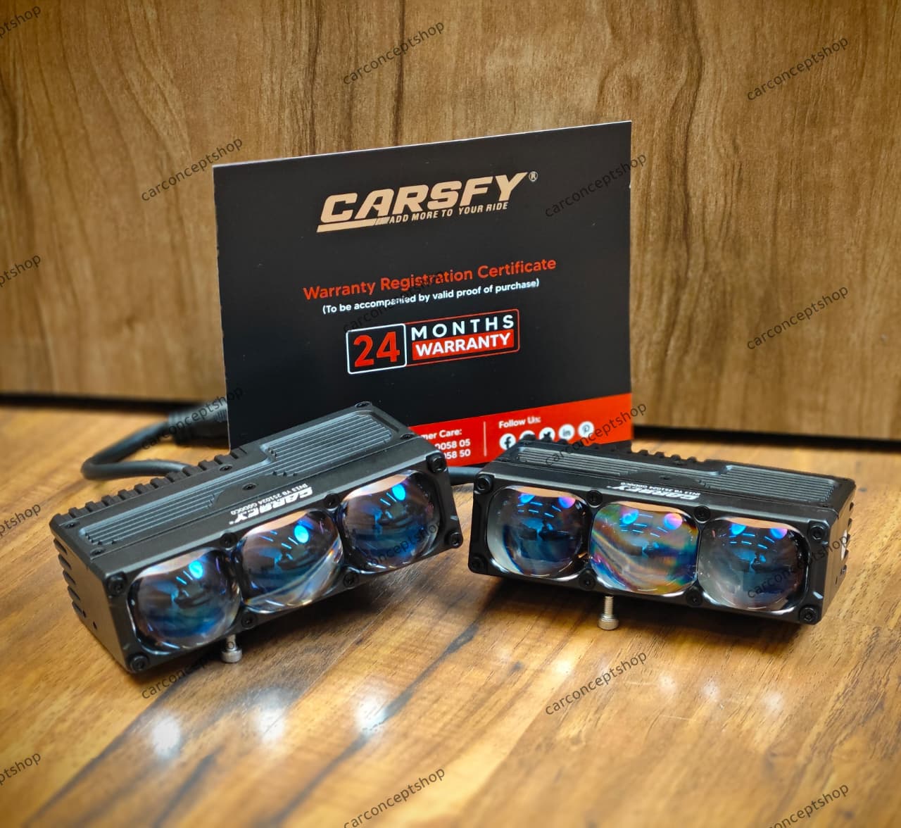 Carsfy 3Lens Light CLA3010