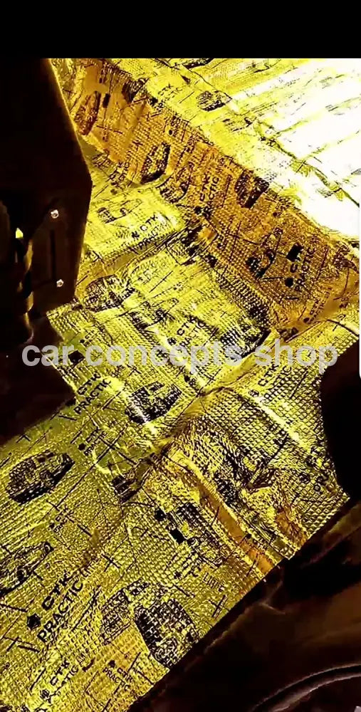 Ctk (Made In Ukraine) Lemon Car Sound Deadening/Damping Sheet 4 Sheets. Ctk Damping