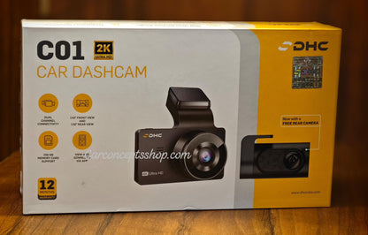 Dhc C01 4k Car Dash Cam with rear cam