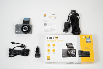 Dhc C01 4k Car Dash Cam with rear cam