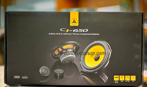 jl audio C1-650 6.5-inch (165 mm) 2-Way Component Speaker System