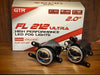 GTR FL 212 Ultra 2 Inch Fog Projector Lamp With High/ Low Beam Blue Lens
