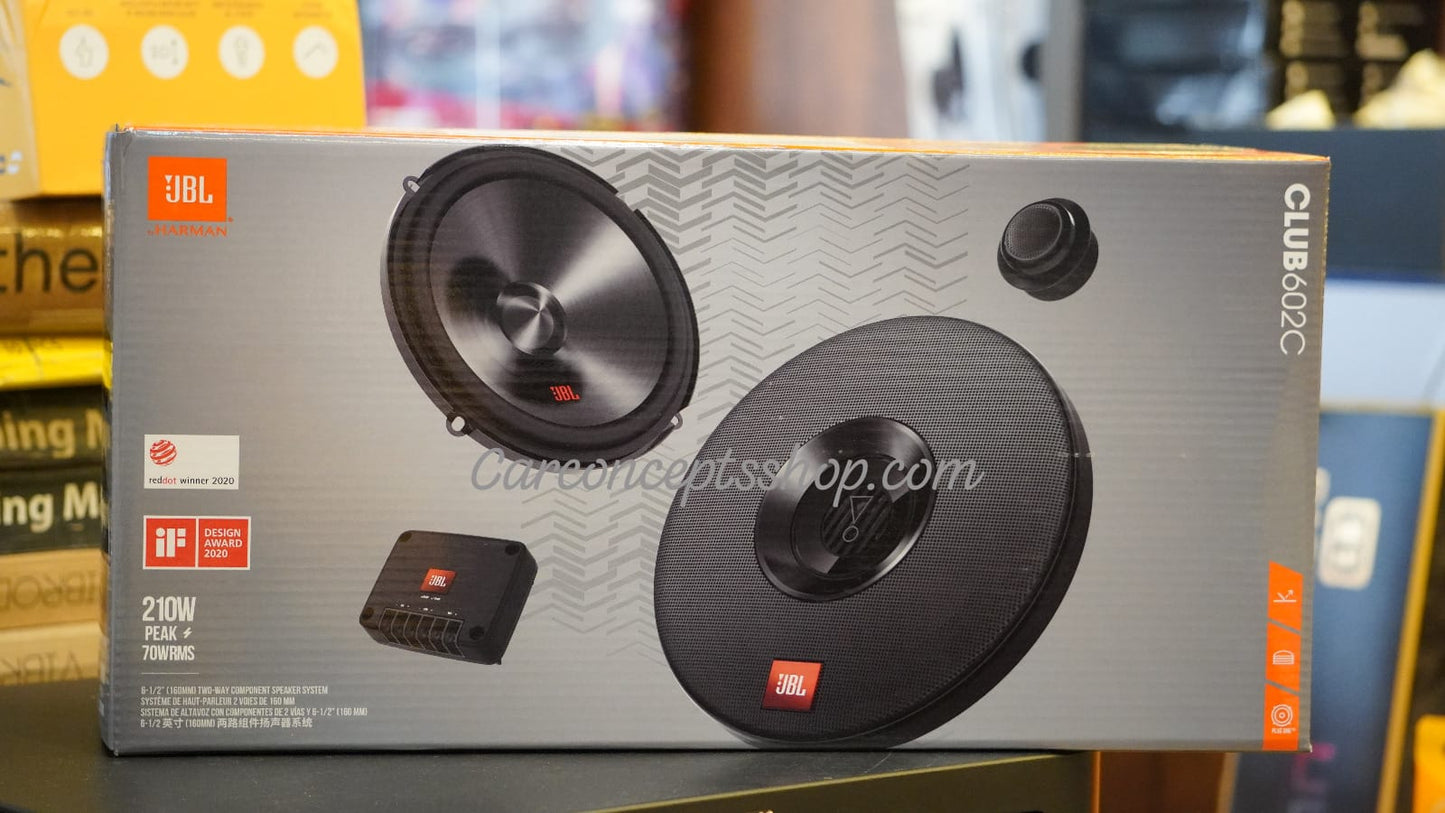 JBL Club 602C- 6.5", Two-way Component Speaker