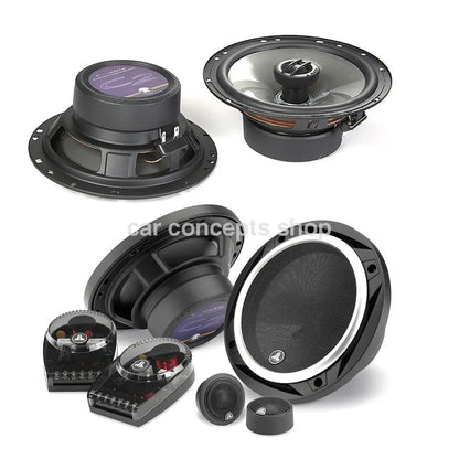 Jl Audio C2-650 450W 6.5 2-Way C2 Series Component Speakers & Coaxial Car