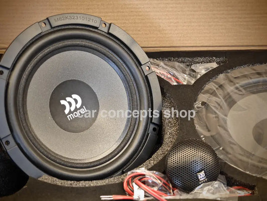 Morel Maximo 6 Mkiii 6.5” 2-Way Component Speaker With Inline Crossover Car Component Speakers