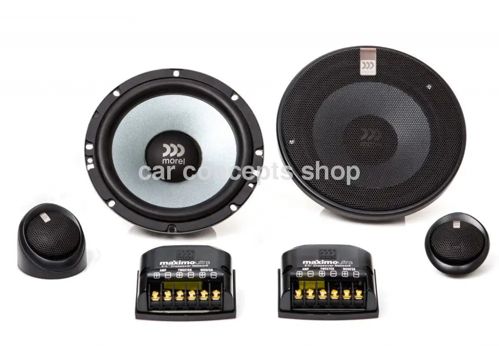 Morel Maximo Ultra 602 6-1/2 2-Way Car Audio Component Speaker System Car Component Speakers