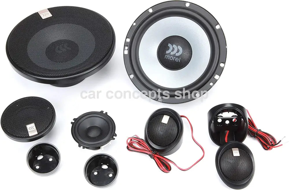 Morel Maximo Ultra 602 6-1/2 2-Way Car Audio Component Speaker System Car Component Speakers