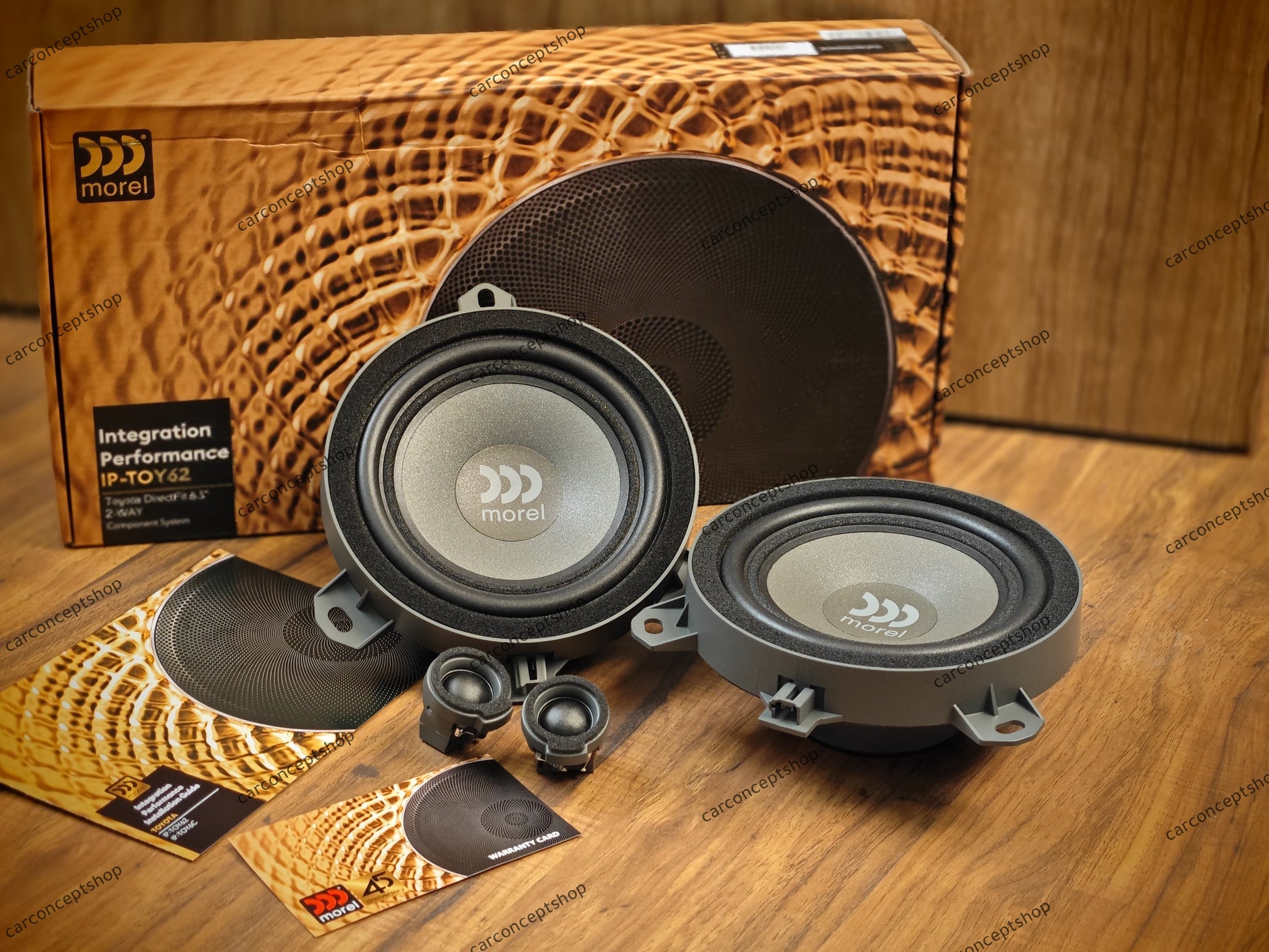 Morel direct fit component speaker for toyota cars IP-TOY62