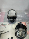 IPHCAR Projector Fog Lamp M612 Flatbottom Body Set Of 2