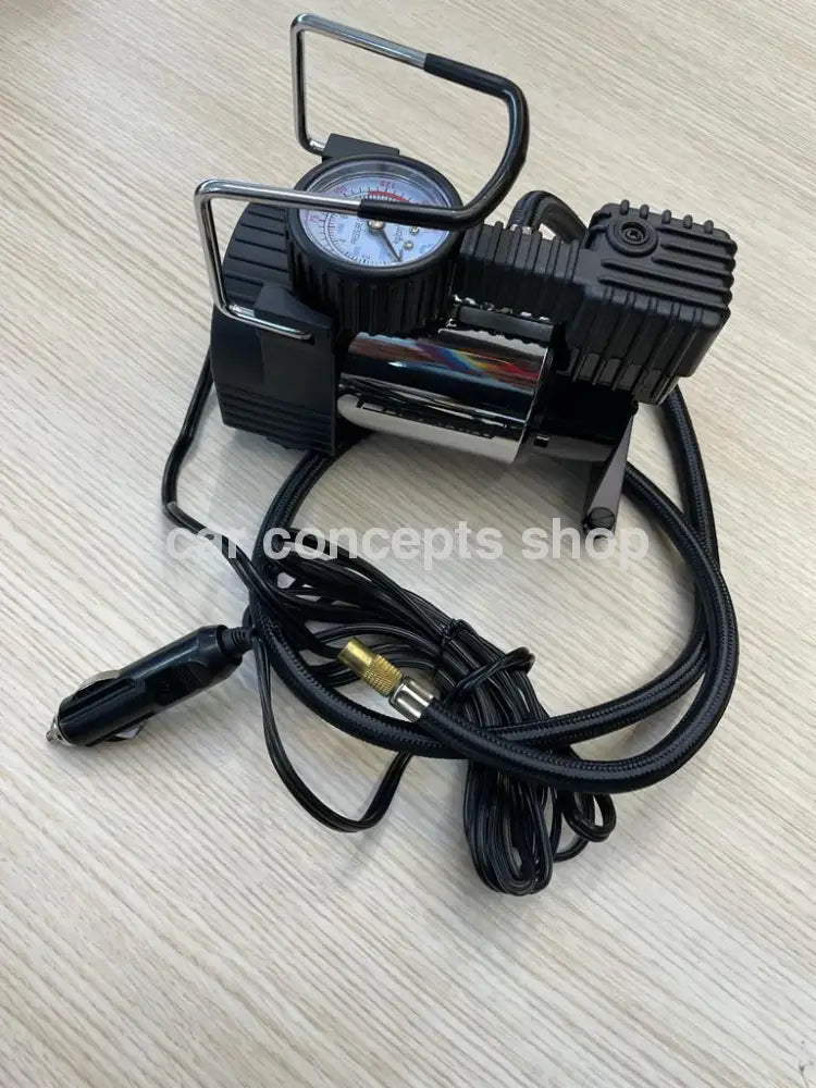 Phoenix1 Car Tyre Inflator Analogue Gauge 12 V DC air Compressor Pump for All Cars Car tyre inflator Heavy Duty